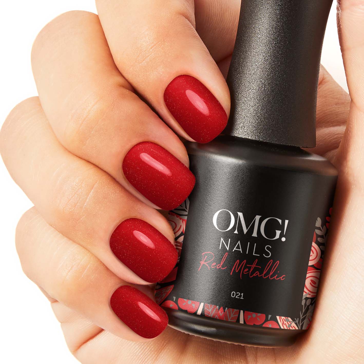 Red Metallic Gellak